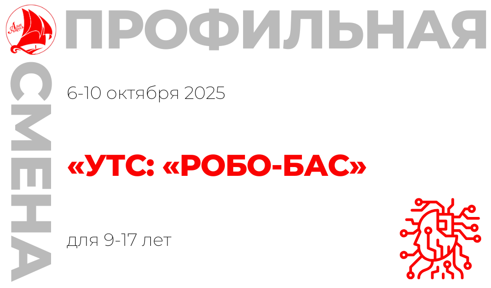 Профильная смена «Учебно-тренировочные сборы «РОБО-БАС»